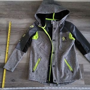 Buckle American Fighter Boys hooded jacket size 6-8